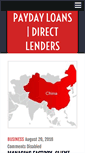 Mobile Screenshot of paydayloans365new.org